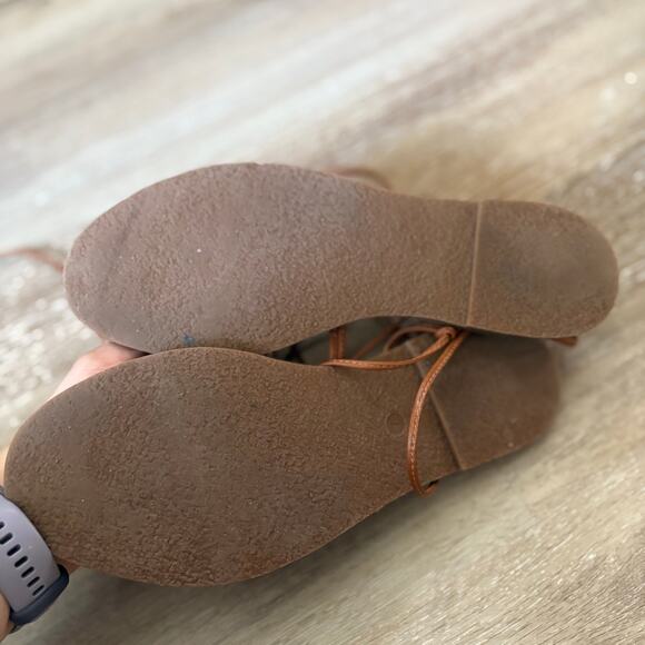 Madewell The Boardwalk Lace-Up Sandal - Picture 4 of 5